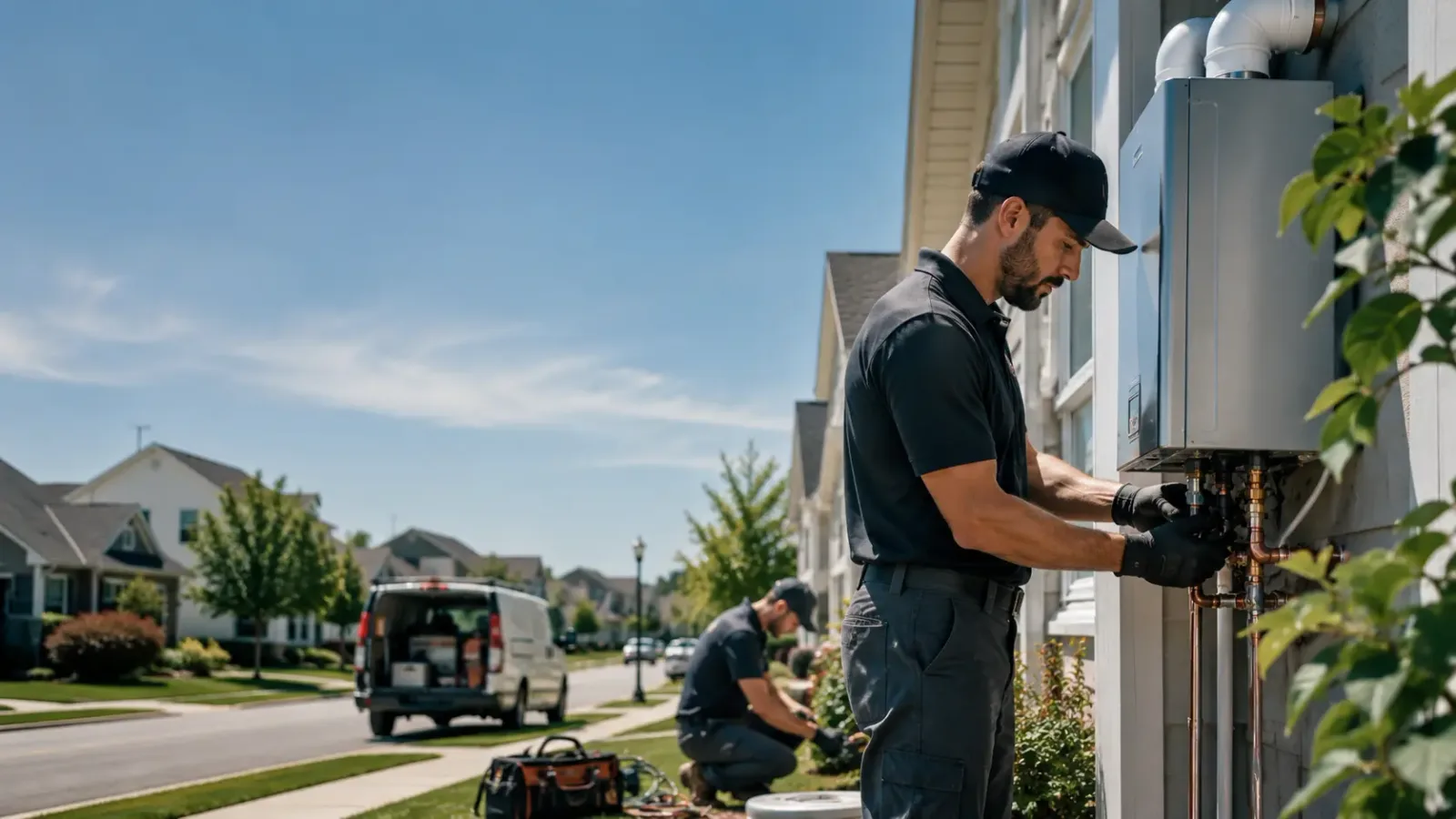 Tankless Water Heater Installation in North Freedom, WI